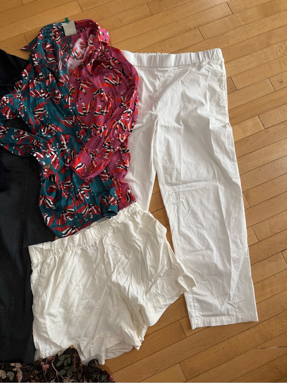 Farm Rio & COS White pants- bundle size M - Picture 2 of 15